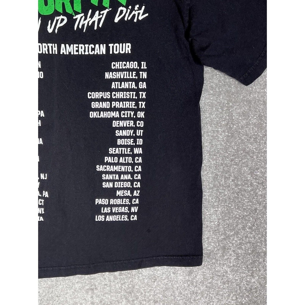 The Dropkick Murphys TURN UP THAT DIAL 2021 Graphic Tour T-Shirt Mens Sz Medium - Picture 11 of 14